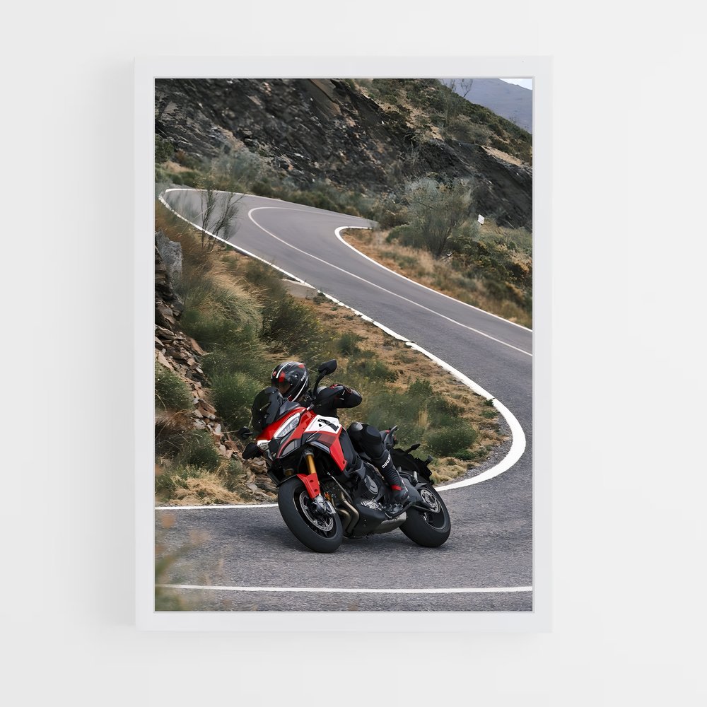 Poster Virée Apocalyptique – affiche Ducati (vue 3)